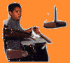 alexi on animated drums